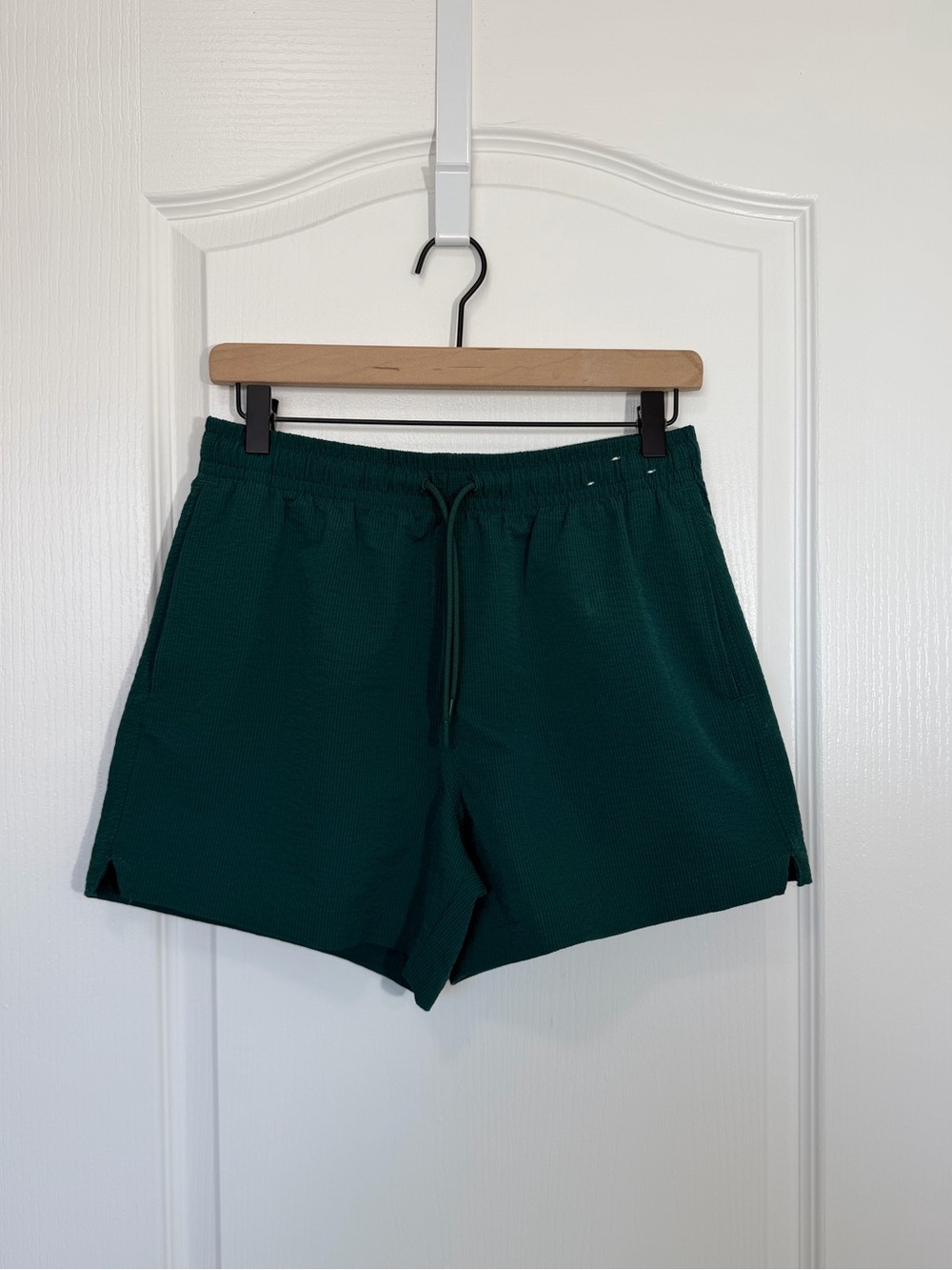 Abercrombie & Fitch Relaxed Stretch Green Shorts XS